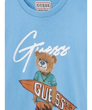 GUESS ACTIVE Baumwoll-Sweatshirt t&uuml;rkisfarbene Brandung - Sweatshirts Kinder - 3