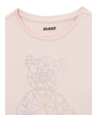 GUESS MINIME Baumwoll-T-Shirt Traumrosa - Kinder-T-Shirt - 3