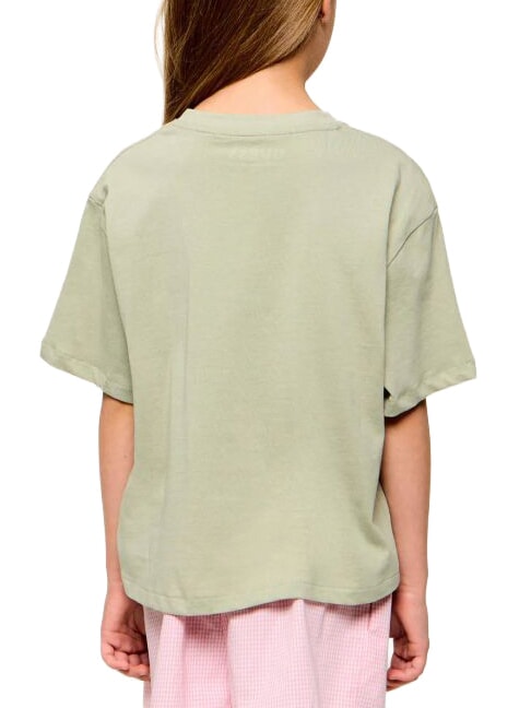 BOXY Baumwoll-T-Shirt leichter matcha - Kinder-T-Shirt