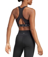 ADIDAS PWRCT Sport-BH, eckiger Ausschnitt Schwarz - BHs Damen - 4