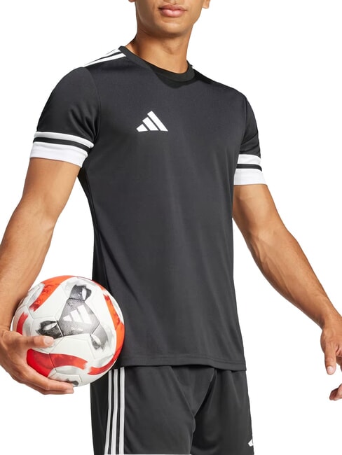 SQUA25 Kurz&auml;rmeliges Renn-T-Shirt Schwarz - Herren-T-Shirts