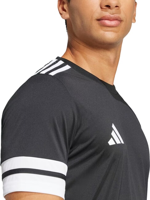 SQUA25 Kurz&auml;rmeliges Renn-T-Shirt Schwarz - Herren-T-Shirts
