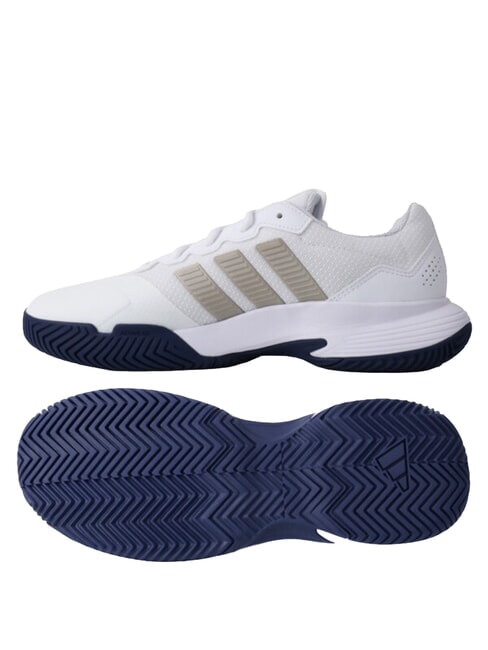 GAMECOURT 2 Laufschuhe Wei&szlig; - Herrenschuhe