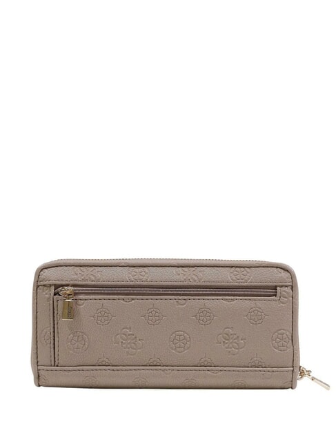 ANISE Mittlere Geldb&ouml;rse Logo in dunklem Taupe - Brieftaschen Damen