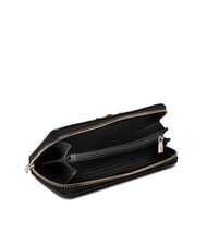 GUESS ANISE Mittlere Geldb&ouml;rse schwarzes Logo - Brieftaschen Damen - 2