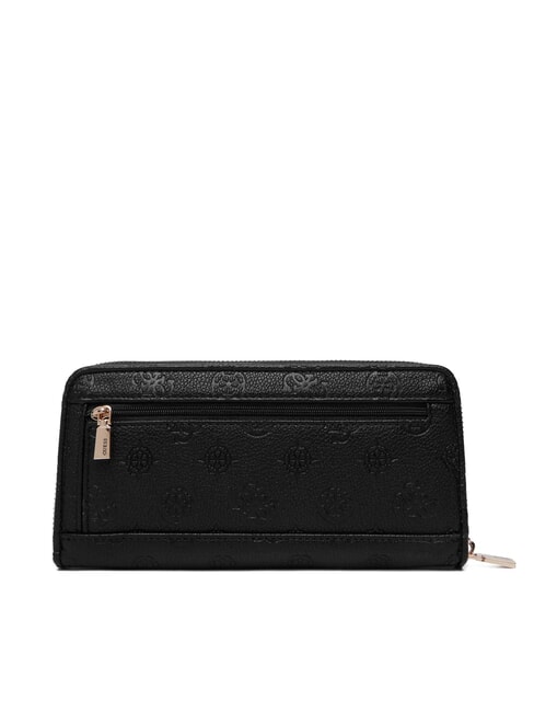 ANISE Mittlere Geldb&ouml;rse schwarzes Logo - Brieftaschen Damen