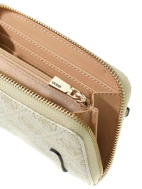 LEONA Mittlere Geldb&ouml;rse Sage-Logo - Brieftaschen Damen