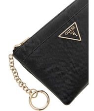 GUESS LAUREL 2 M&uuml;nzbeutel SCHWARZ - Brieftaschen Damen - 3