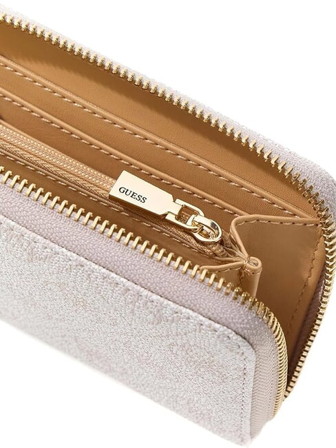 LAUREL 2 4G Logo Medium Zip Around Wallet Knochenlogo - Brieftaschen Damen