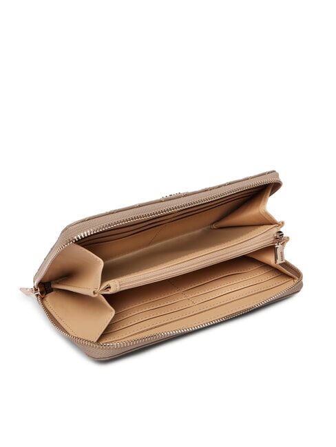 CHERYL Rei&szlig;verschluss-Geldb&ouml;rse dunkles Taupe - Brieftaschen Damen