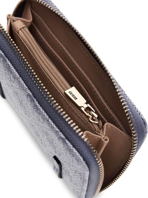 LEONA Mittlere Geldb&ouml;rse Schiefer-Logo - Brieftaschen Damen