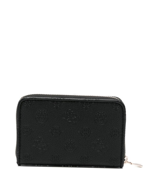 ANISE Mittlere Geldb&ouml;rse schwarzes Logo - Brieftaschen Damen