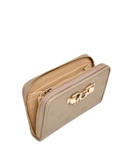 GUESS ANISE Mittlere Geldb&ouml;rse Logo in dunklem Taupe - Brieftaschen Damen - 2