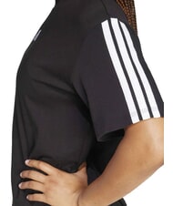 ADIDAS 3 STRIPES Sport-T-Shirt, reine Baumwolle Schwarz - T-Shirts und Tops f&uuml;r Damen - 4