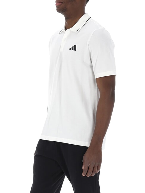 SMALL LOGO Kurz&auml;rmeliges Poloshirt aus reiner Baumwolle Wei&szlig; - Herren-Polo-Shirts/Herren-Polo-Shirt/Herrenpoloshirt/Herrenpoloshirts