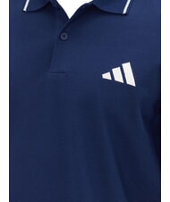 ADIDAS SMALL LOGO Kurz&auml;rmeliges Poloshirt aus reiner Baumwolle Blau - Herren-Polo-Shirts/Herren-Polo-Shirt/Herrenpoloshirt/Herrenpoloshirts - 4
