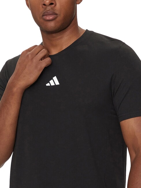 D4T Kurzarm-T-Shirt Schwarz - Herren-T-Shirts