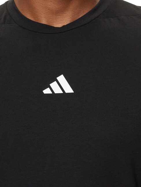 D4T Kurzarm-T-Shirt Schwarz - Herren-T-Shirts