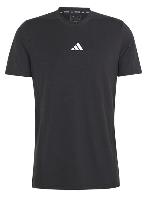 D4T Kurzarm-T-Shirt Schwarz - Herren-T-Shirts