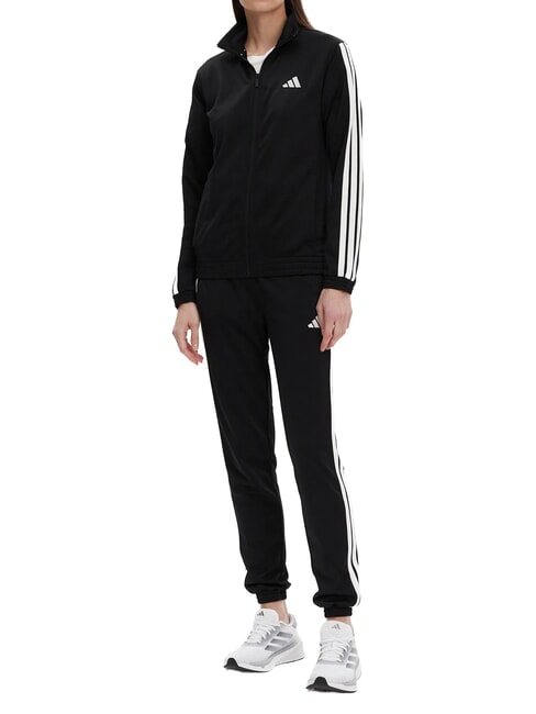 3 STRIPES Sweatshirt mit hohem Kragen Schwarz - Sweatshirts Damen