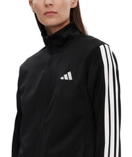 ADIDAS 3 STRIPES Sweatshirt mit hohem Kragen Schwarz - Sweatshirts Damen - 4