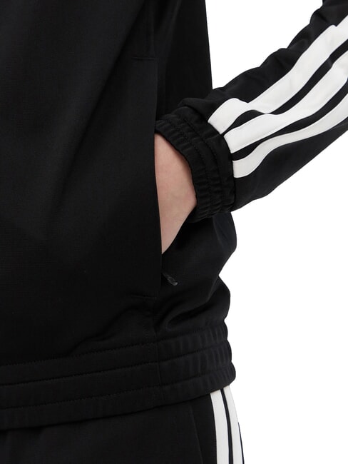 3 STRIPES Sweatshirt mit hohem Kragen Schwarz - Sweatshirts Damen