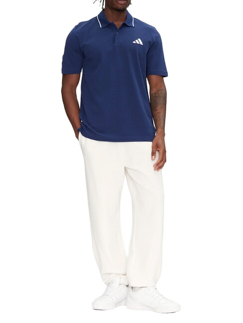 SMALL LOGO Kurz&auml;rmeliges Poloshirt aus reiner Baumwolle Blau - Herren-Polo-Shirts/Herren-Polo-Shirt/Herrenpoloshirt/Herrenpoloshirts