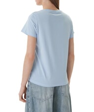 GUESS JEANS I LOVE Baumwoll-T-Shirt Nebelblau - T-Shirts und Tops f&uuml;r Damen - 2