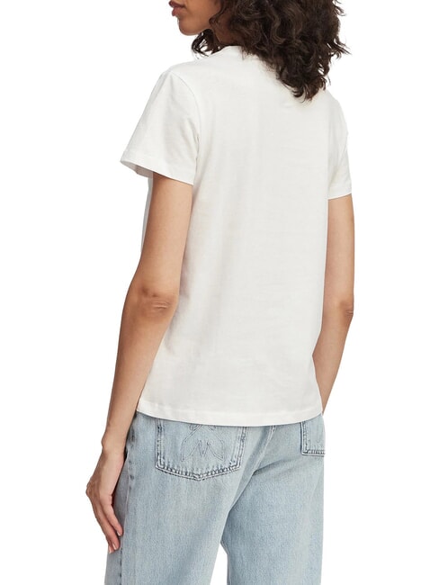 I LOVE Baumwoll-T-Shirt purwei&szlig; - T-Shirts und Tops f&uuml;r Damen