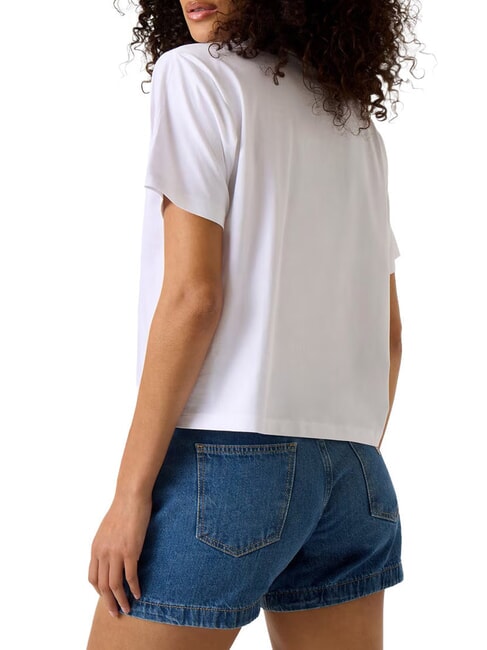 BOXY PRINT STAR Baumwoll-T-Shirt purwei&szlig; - T-Shirts und Tops f&uuml;r Damen