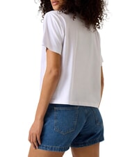 GUESS JEANS BOXY PRINT STAR Baumwoll-T-Shirt purwei&szlig; - T-Shirts und Tops f&uuml;r Damen - 2