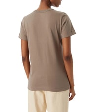 GUESS 3D SCRIPT Baumwoll-T-Shirt Walnussschale - T-Shirts und Tops f&uuml;r Damen - 2