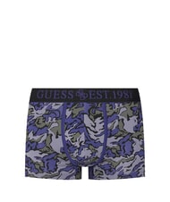 GUESS JOE Drei Paar Boxershorts Gel&auml;ndetarnblau - Herrenslip - 4