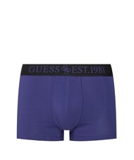 GUESS JOE Drei Paar Boxershorts Gel&auml;ndetarnblau - Herrenslip - 3
