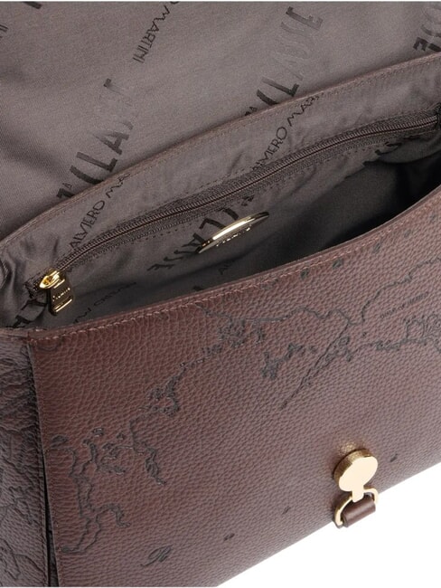 GOLDEN COIN MESSENGER Schultertasche mit Schultergurt Schokolade - Damentaschen