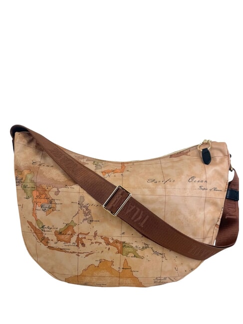 SOFT RANCH Schultertasche, GEO-Print Schwarz - Damentaschen