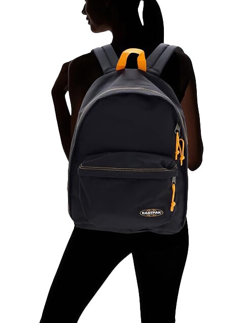 OUT OF OFFICE 13 "Laptop-Rucksack Kontrast Mango - Rucks&auml;cke f&uuml;r Schule &amp; Freizeit