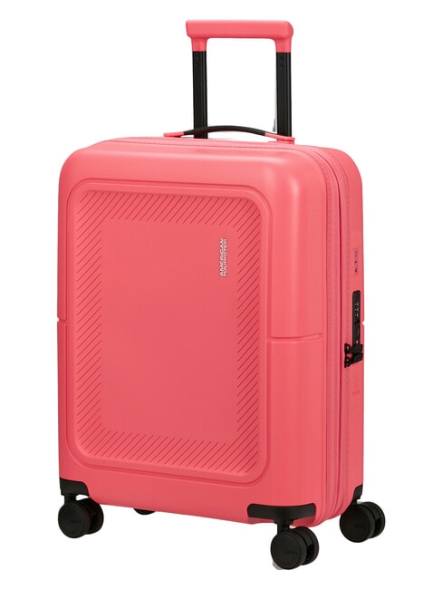 DASHPOP Erweiterbarer Handgep&auml;ck-Trolley Zuckerrosa - Handgep&auml;ck