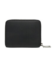 LOVE MOSCHINO BOLD LOVE Mittelgro&szlig;e Geldb&ouml;rse mit Rei&szlig;verschluss Schwarz Schwarz - Brieftaschen Damen - 3