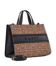 GAUD&Igrave; LUNA Handtasche mit Schulterriemen SCHWARZ - Damentaschen - 2