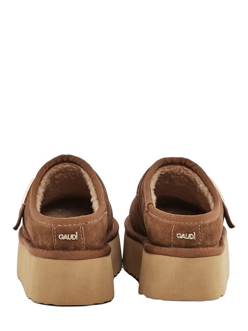 LELLA Wildlederclogs COGNAC - Damenschuhe