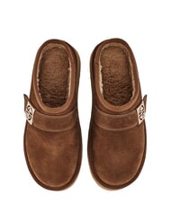 GAUD&Igrave; LELLA Wildlederclogs COGNAC - Damenschuhe - 4