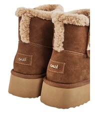 GAUD&Igrave; LELLA Wildleder-Ankle-Boots COGNAC - Damenschuhe - 4