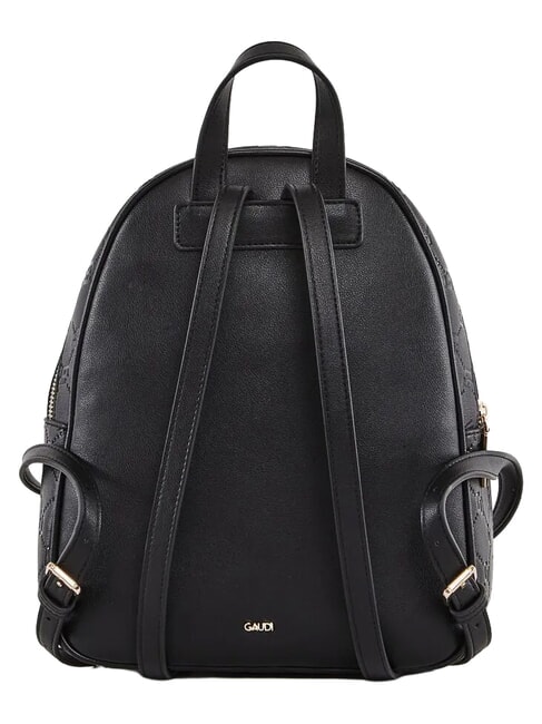 LEA Rucksack mit gepr&auml;gtem GJ-Schriftzug SCHWARZ - Damentaschen