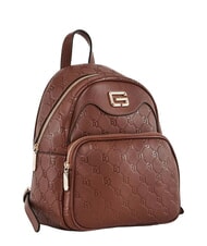 GAUD&Igrave; LEA Rucksack mit gepr&auml;gtem GJ-Schriftzug BRAUN - Damentaschen - 2