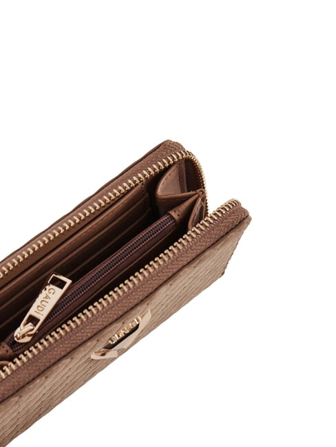 BEA BRAID Kompakte Geldb&ouml;rse mit Rei&szlig;verschluss Sand - Brieftaschen Damen