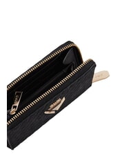 GAUD&Igrave; BEA BRAID Kompakte Geldb&ouml;rse mit Rei&szlig;verschluss SCHWARZ - Brieftaschen Damen - 2