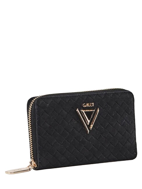 BEA BRAID Kompakte Geldb&ouml;rse mit Rei&szlig;verschluss SCHWARZ - Brieftaschen Damen