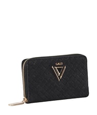 GAUD&Igrave; BEA BRAID Kompakte Geldb&ouml;rse mit Rei&szlig;verschluss SCHWARZ - Brieftaschen Damen - 3