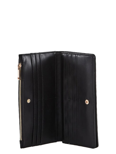 BEA BRAID Gro&szlig;e, gewebte Geldb&ouml;rse SCHWARZ - Brieftaschen Damen